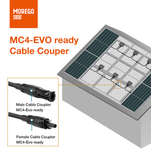<span class=keywords><strong>Connecteur</strong></span> de câble femelle et mâle Staubli <span class=keywords><strong>MC4</strong></span>-Evo prêt à l'emploi, <span class=keywords><strong>connecteur</strong></span> PV 1500V 30A, connexion de câble sans outil pour câble d'alimentation 4mm 6mm2 - Product Image 4