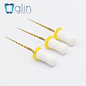 Glin dentale taglio flessibile Endo File di attivazione del calore dell'oro File a mano Super d'oro - Product Image 4