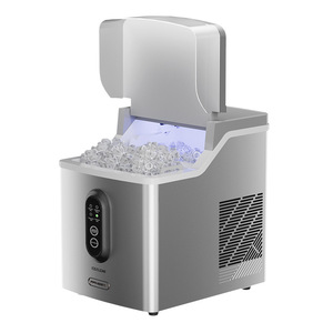 Ice Maker Stainless Steel 1.5L Cube Touch Control Mini Ice Machine For Dorm Coffee - Product Image 3