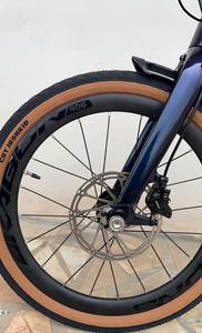 Vélo pliant en fibre de carbone de 20 pouces pour <span class=keywords><strong>M2000</strong></span> 9 vitesses, frein à disque hydraulique MT200, léger, pour adulte, pour les trajets en ville - Product Image 5