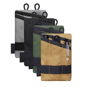 Tas pinggang taktis luar ruangan pria, dompet olahraga saku ritsleting Molle tahan lama dengan tempat kartu dompet uang koin - Product Image 5