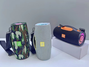 TG-437 không dây màu xanh-răng HIFI chất lượng stereo bass loa chống thấm nước LED ánh sáng đầy màu sắc ngoài trời xách tay woofer vải Loa - Product Image 6