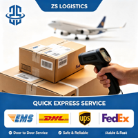 Transitario de Carga Confiable en China, ZS LOGISTICS, Socio de 1688, Recogida Aérea, Bajo Costo, Puerta a Puerta, Envío Exprés Global con Seguro, Envío en 2 Días