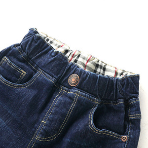 Coreano dei jeans dei capretti dei vestiti dei bambini all'ingrosso boutique di abbigliamento set di indumenti per bambini pantaloni <span class=keywords><strong>da</strong></span> cowboy - Product Image 5