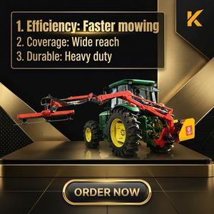 Cortadora de Césped Hidráulica Articulada para Tractor, Suministro Directo de Fábrica, Personalizable, Venta al Por Mayor - Product Image 1