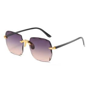 แฟชั่นตัด EDGE Square แว่นตากันแดด rimless gradient แว่นตากันแดด - Product Image 1