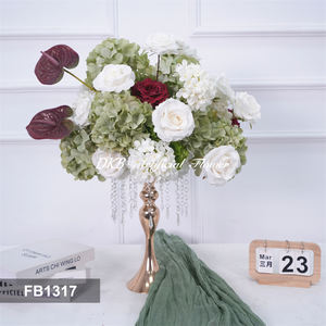 Custom Luxury white Artificial Flower Ball for Wedding Event Decoration Wedding Decoration Artificial Flower Ball - Product Image 2