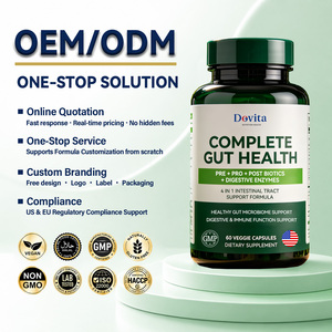 OEM ODM Probiotiques en capsules haute puissance 50 milliards de UFC pour la santé digestive féminine, sans OGM, végétaliens, vente en gros, en vrac B2B - Product Image 3