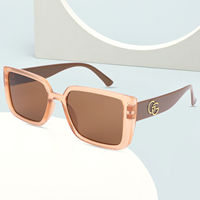 Lunettes de soleil unisexes de haute qualité GM, monture en bambou, grandes lentilles en PC, lunettes de soleil polarisées UV400 971 4