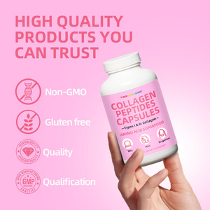 Cápsulas de Proteína <span class=keywords><strong>Hidrolizada</strong></span> de Fábrica OEM para Mujeres, Favorecen la Salud del Cabello y la Piel, Péptidos de Colágeno - Product Image 6