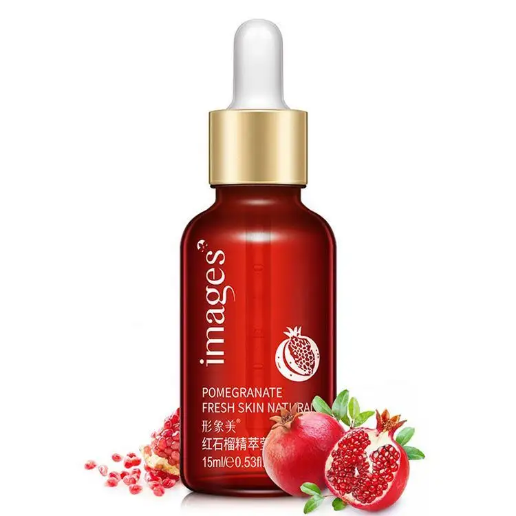 15ml IMAGES hot sale face care Red Pomegranate extraction Moisturizing Whitening care facial Serum
