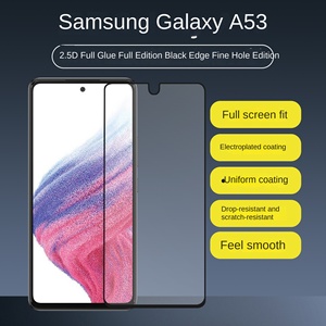 สำหรับ<span class=keywords><strong>ซัม</strong></span><span class=keywords><strong>ซุง</strong></span> กาแลคซี่ เอ 52 เอสซี-53 บี/ A52S 5G ฟิล์มกระจกนิรภัยอาซาฮีไนเตรตป้องกันแสงสีฟ้าป้องกันการระเบิดป้องกันลายนิ้วมือป้องกันฝุ่น - Product Image 3
