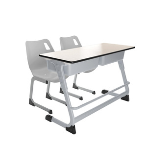 Conjunto de escritorio y silla escolar Lin Ying, altura ajustable para estudiantes de primaria y secundaria, estilo moderno minimalista - Product Image 3