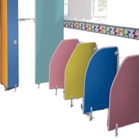 MAG Compact Stratifié HPL pour le système de cloison de toilette de centre commercial utilisé à des fins décoratives