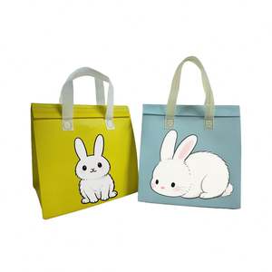 Bolsa Térmica Personalizada al por Mayor, Ecológica, Reciclable, Impermeable, para Sándwiches, Pasteles, Pan, Almuerzo, Diseño Aislado de PP No Tejido - Product Image 1