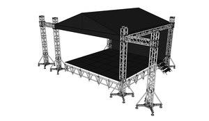 Sistema de Entramado de Aluminio para Eventos al Aire Libre, Entramado de Techo para Conciertos para Colgar Altavoces - Product Image 3