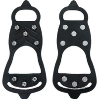 Chaussures de randonnée antidérapantes pour l'extérieur, chaussures de neige universelles à 8 crampons, vente en gros