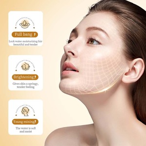 VENZEN Extrait de Placenta Doré & Collagène Raffermissant Hydratant Éclaircissant Coffret Soin Visage 7 Pièces Vitamine C pour Peaux Foncées - Product Image 4