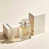 Flacon de parfum de haute qualité 5ml 15ml 50ml, boîte cadeau en papier, impression UV, texture mate pour parfum de marque privée