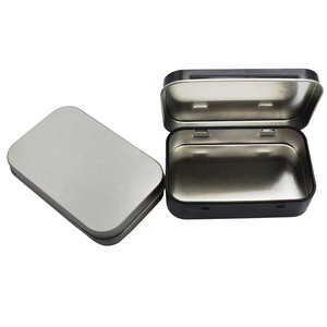Iron Metal Box Gift Box Display Metal Packaging Box Customization Cr Tinplate Button Cigarette Case