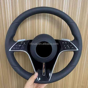 Volante Personalizzato per <span class=keywords><strong>Mercedes</strong></span>-Benz C300 C200 <span class=keywords><strong>C180</strong></span> W204 W211 W213 W205 W447 E63 Glc Classe S Classe G - Product Image 2