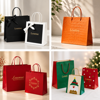 Sacs cadeaux en papier personnalisés avec logo pour petites entreprises, emballages de luxe de marque pour la vente au détail et la promotion