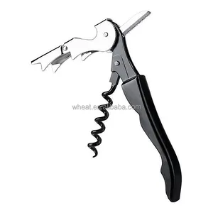 Hippocampal-Sacacorchos de vino con forma de cuchillo, herramienta tres en uno, abridor de botellas