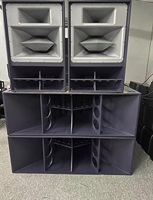 Haut-parleur PA professionnel Roland Crown 15 pouces 3 voies pleine gamme 400W, configuration élevée, vente chaude, pour extérieur, modèle E-6, avec fonction de couplage stéréo
