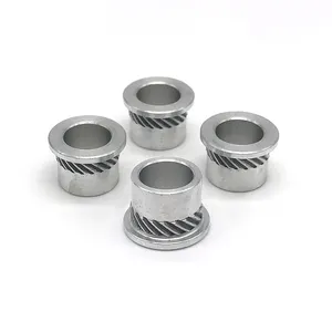 Wholesale Pre-embedded Anti-ring Limiting Sleeve Knurled Aluminum Spacer Bushing