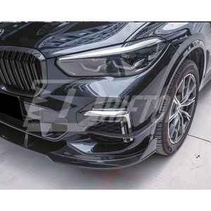 Canards delanteros de fibra de carbono seco estilo TAKD para BMW X5 G05 2019-2023 - Product Image 2