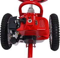 Desbrozadora profesional de gasolina de 2 tiempos, cortadora de césped manual, desbrozadora de jardín