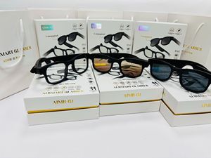 Hot-bán AIMB-G1 thông minh Kính râm kích hoạt thể thao ngoài trời Tai nghe ghi âm cuộc gọi video ai Dịch giọng nói Tính năng - Product Image 6