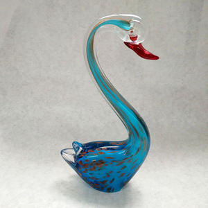 अनुकूलन हंस खाली ग्लास प्रदर्शन बोतल सना हुआ ग्लास प्रदर्शन बोतल - Product Image 4