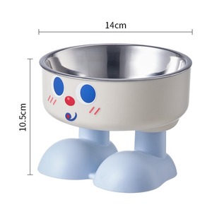 Bol surélevé en acier inoxydable de qualité supérieure - Gamelle antidérapante pour eau et nourriture pour animaux de compagnie - Product Image 2