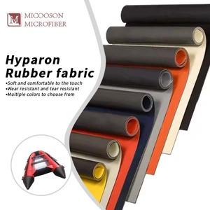 Lámina de caucho Hypalon multicolor al por mayor, telas de poliéster tipo Hypalon <span class=keywords><strong>CSM</strong></span> para embarcaciones de caucho - Product Image 1