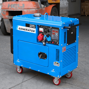 ผลิตในประเทศจีน เครื่องกำเนิดไฟฟ้าดีเซล 8KW 8KVA 9KW 9KVA 10KW 10KVA แบบเฟสเดียว/สามเฟส 380V 400V 50Hz สำหรับเครื่องจักรโรงงาน - Product Image 1