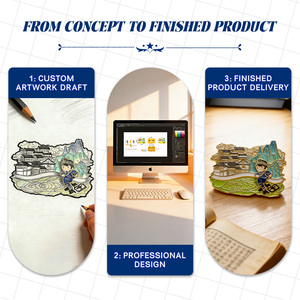 Imán esmaltado de fabricante para recuerdos turísticos de ciudades europeas como Berlín y Porto. - Product Image 1