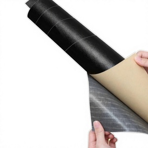 En stock – <span class=keywords><strong>Kit</strong></span> de réparation de cuir PU auto-adhésif, imperméable et robuste, pour canapé, voiture, chaise – Patch de réparation en cuir tricoté uni - Product Image 1