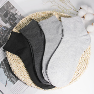 Pure Black Grey Sports Breathable <strong>Socks</strong> <strong>100</strong> Pure Cotton Graphic Merino <strong>Wool</strong> Black <strong>100</strong> Cotton Ankle <strong>Socks</strong> - Product Image 5