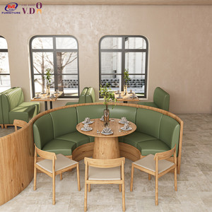 Juego de Mesa y Sillas Cuadradas de Madera de <span class=keywords><strong>Roble</strong></span> Africano Personalizado para Restaurante, Cafetería, Pizzería, Panadería y Salón de Té de Uso Comercial - Product Image 2