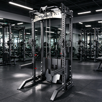 BJ6001 Équipement de fitness professionnel commercial, Appareil de musculation pour les épaules avec fonction d'entraînement intégrée