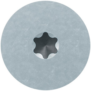 Vis à béton à tête hexagonale Titen Turbo Style, fixateur de maçonnerie robuste plaqué zinc pour blocs et briques - Product Image 3