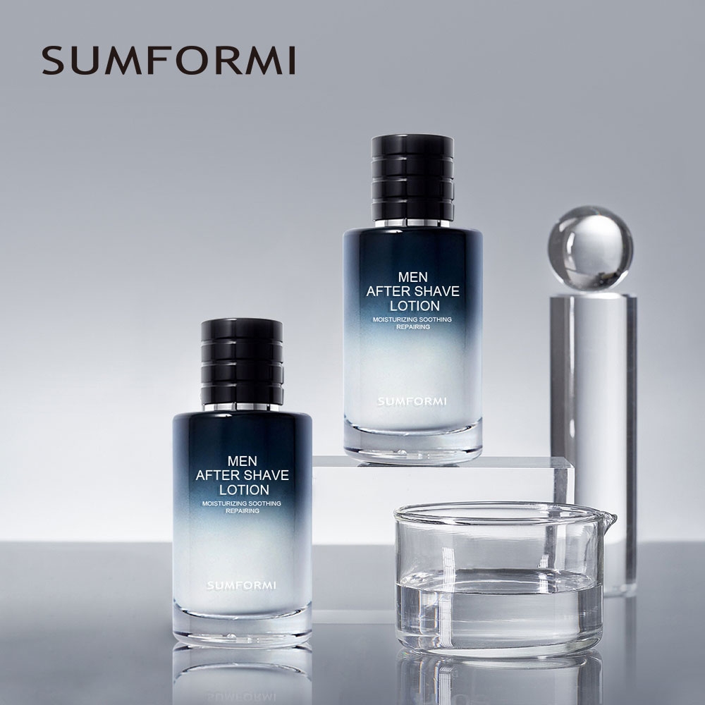 Sumformi Private Label Face Foam Mens Natural Moisturize After Shave Shaving Cream Lotion Balm Butter Organic Aftershave