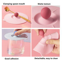 Couvercle en silicone pour tasse, prix d'usine, bonne qualité, prix bas, isolation, bonne résilience