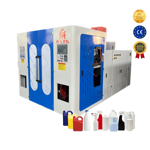 Máquina de Moldeo por Extrusión y Soplado para Fabricar Botellas de Plástico PP HDPE de 20L, 25L, 30L y 5 Galones para Champú, Lubricantes y Aceites - Product Image 1