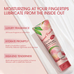 OEM <span class=keywords><strong>Lotion</strong></span> corporelle anti-rides à la pêche douce Hydratant <span class=keywords><strong>Angel</strong></span> Grass avec vitamine C Produit de beauté blanchissant et éclaircissant - Product Image 4