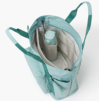 Sacs fourre-tout de luxe personnalisés avec logo brodé, motif uni recyclé, fermeture éclair, couleur sur mesure