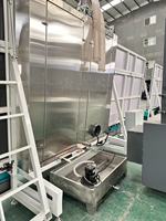 Machine automatique de lavage et de séchage de verre vertical CNC pour le nettoyage du verre à double vitrage