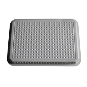 Barquette en plastique blanc gaufré sous vide - Product Image 5