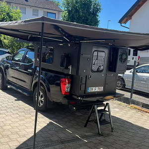 Camper Pickup Multi-Personnes Mini RV Pioneer Slide-On FRP pour le Camping en Nature et les Aventures en Plein Air - Product Image 1